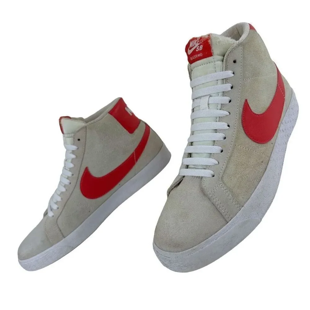 Nike SN Zoom Blazer Suede Leather Hightop Sneakers Men’s Size 10